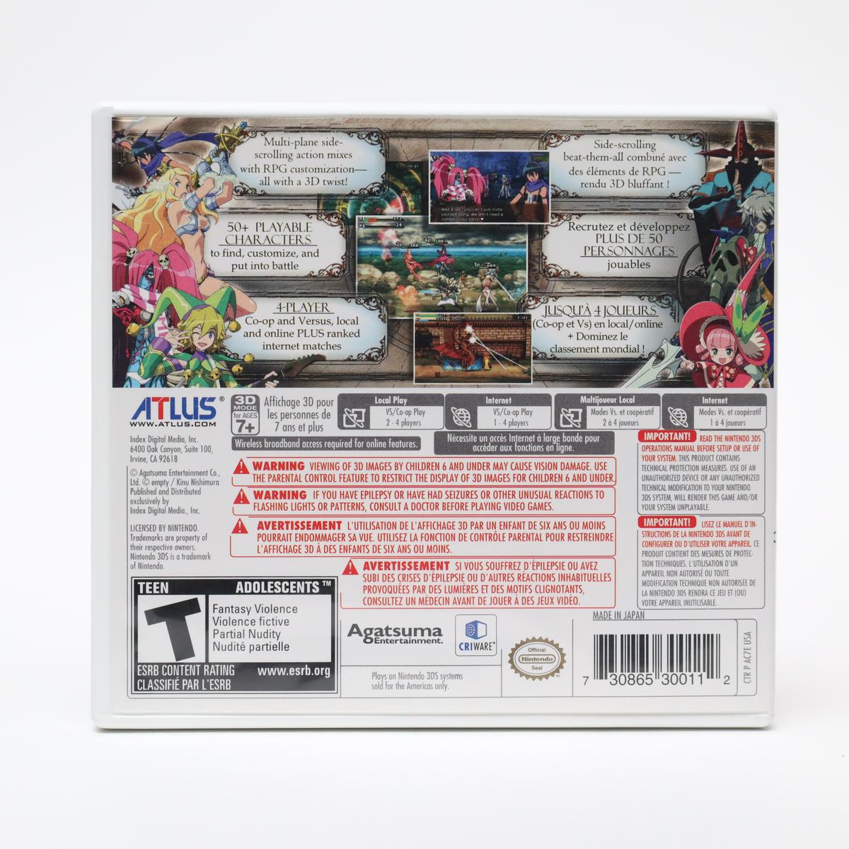 Code of Princess - 3DS (Complete / Like New)