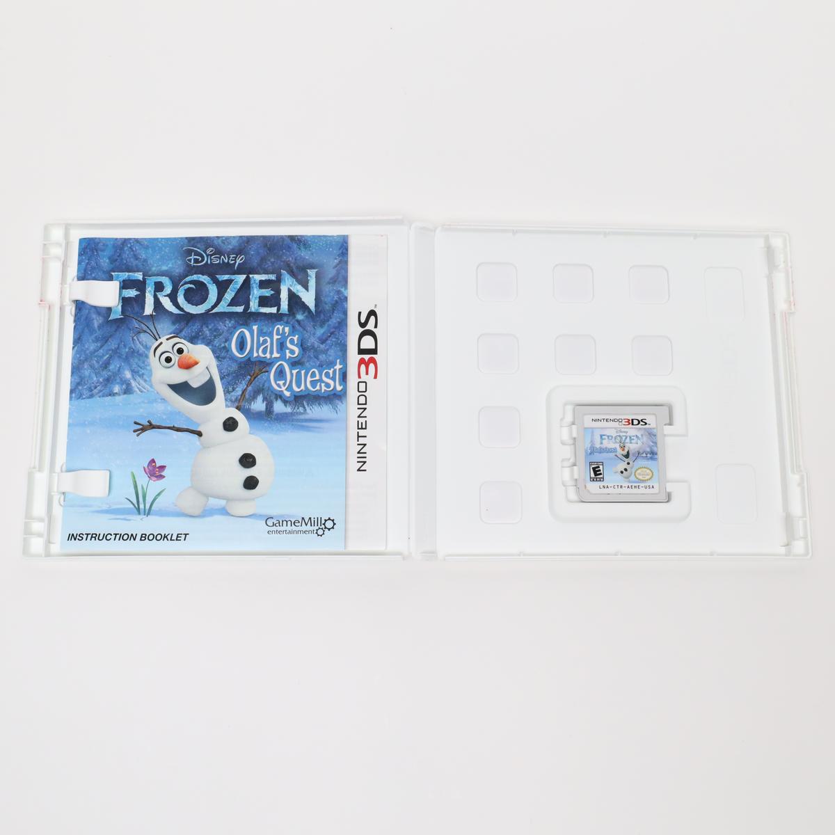 Disney Frozen: Olaf's Quest - 3DS (Complete / Good)