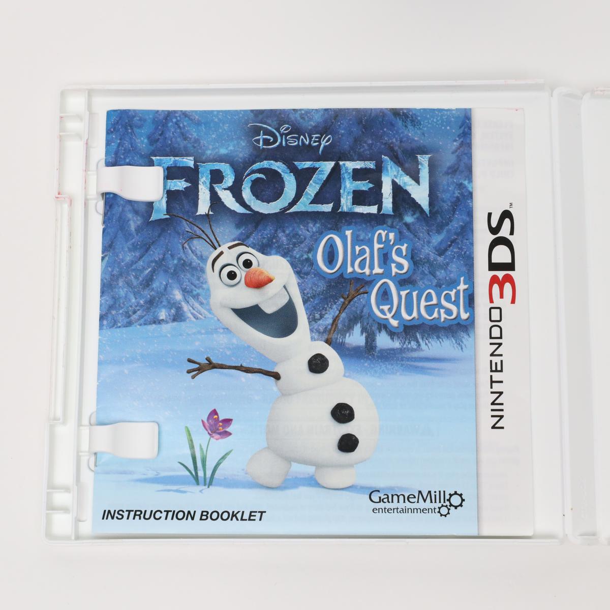 Disney Frozen: Olaf's Quest - 3DS (Complete / Good)