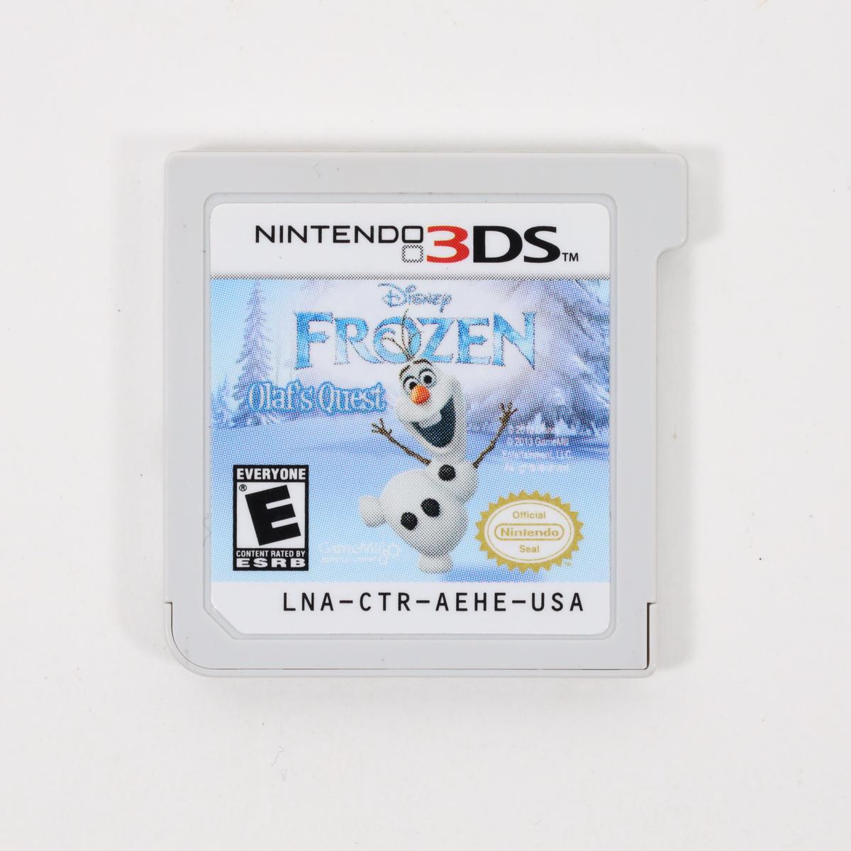 Disney Frozen: Olaf's Quest - 3DS (Loose / Good)