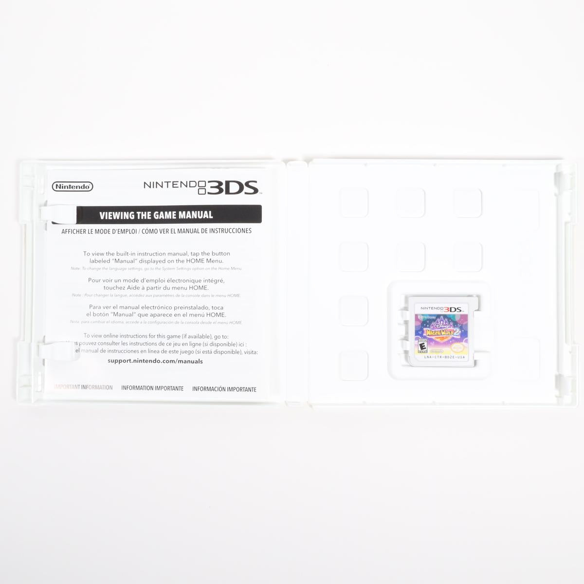 Disney Magical World 2 - 3DS (Complete / Good)