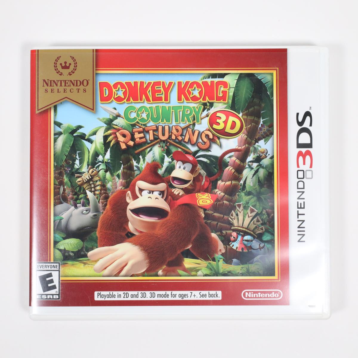 Donkey Kong Country Returns 3D - 3DS (Complete / Good)