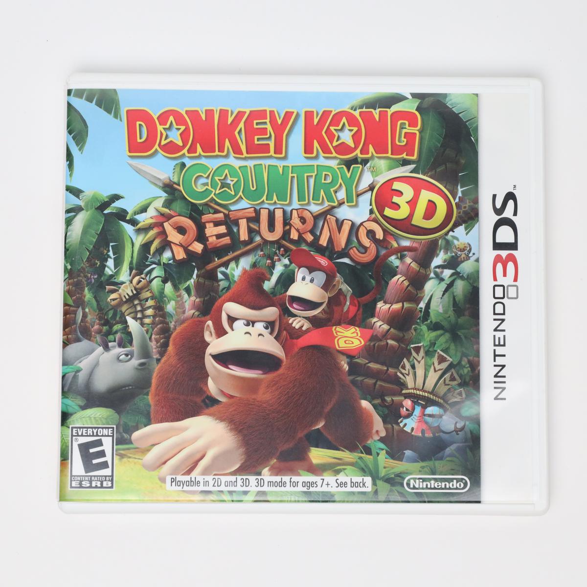 Donkey Kong Country Returns 3D - 3DS (Complete / Good)