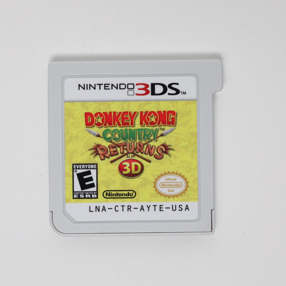 Donkey Kong Country Returns 3D - 3DS (Complete / Good)