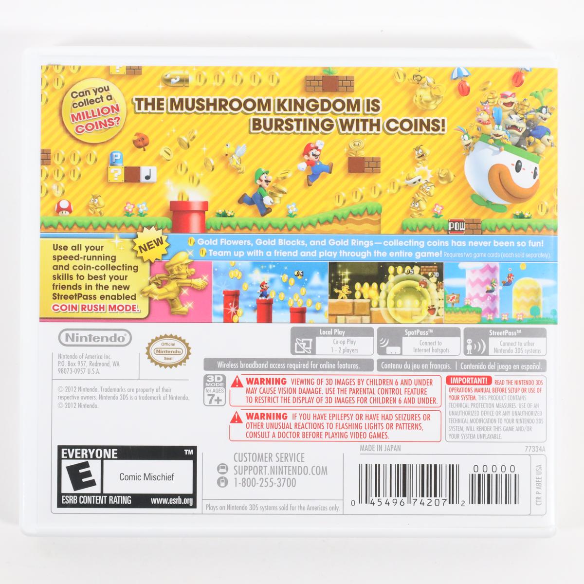 New Super Mario Bros. 2 - 3DS (Complete / Good)
