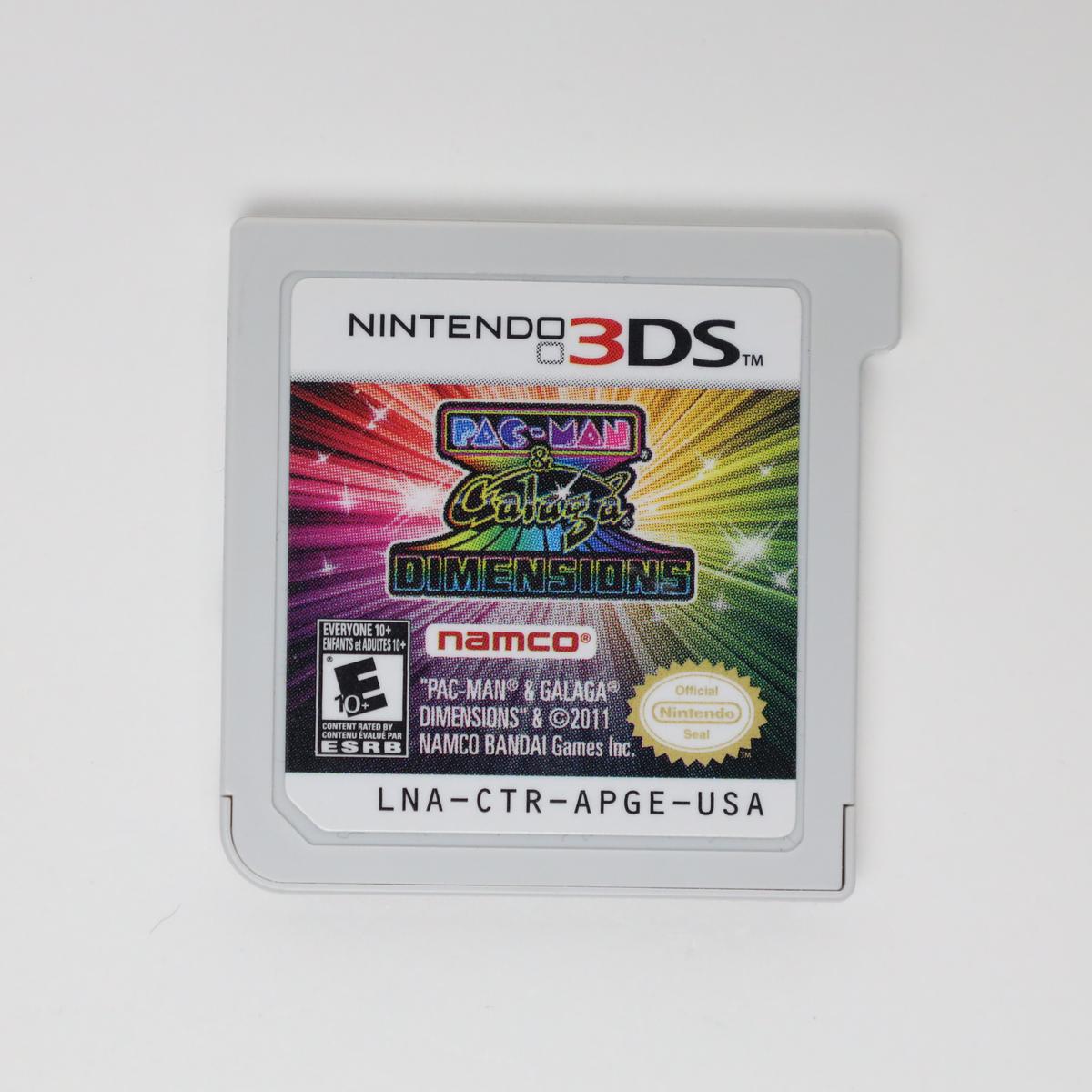 Pac-Man & Galaga Dimensions - 3DS (Loose / Good)
