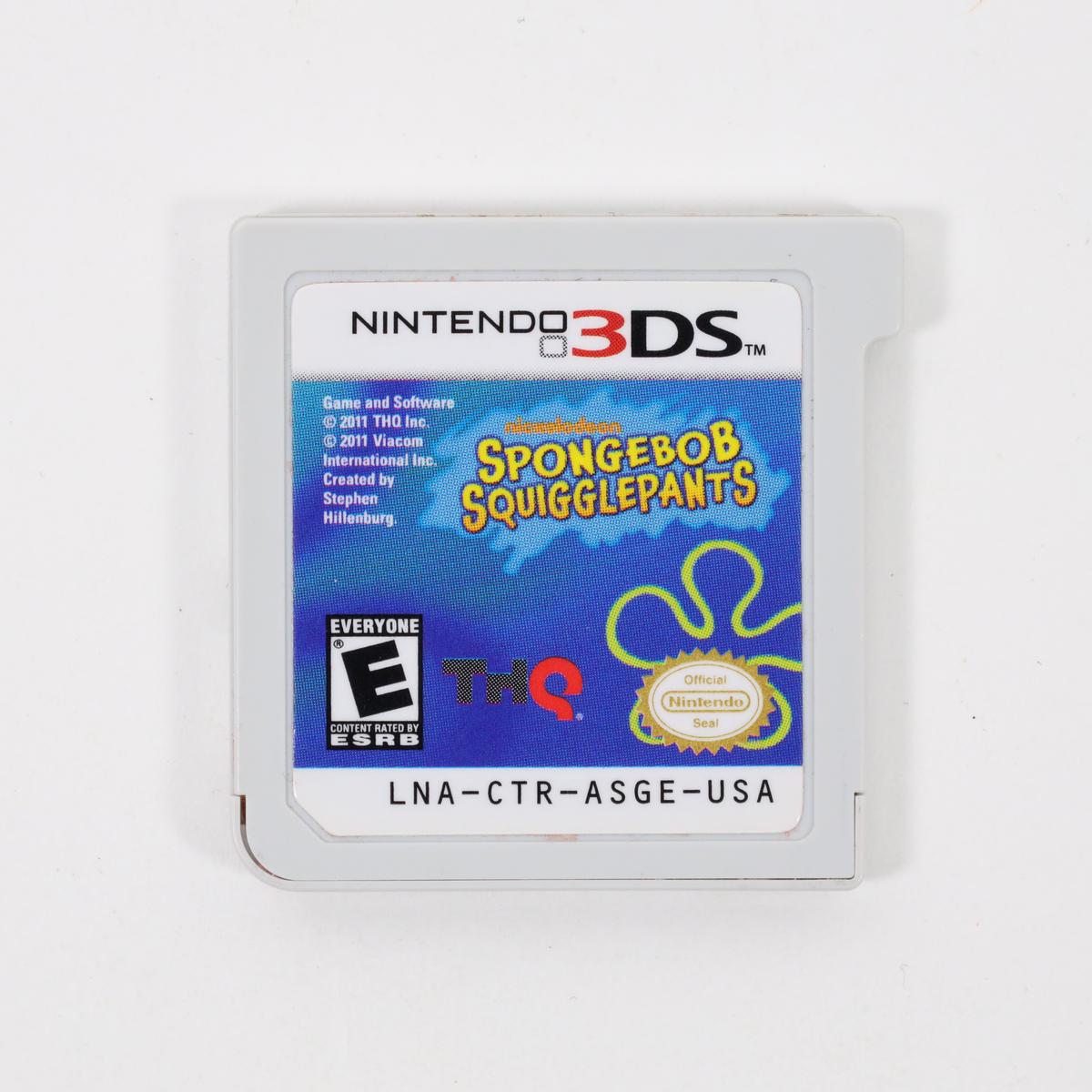 SpongeBob SquigglePants 3D - 3DS (Loose / Good)
