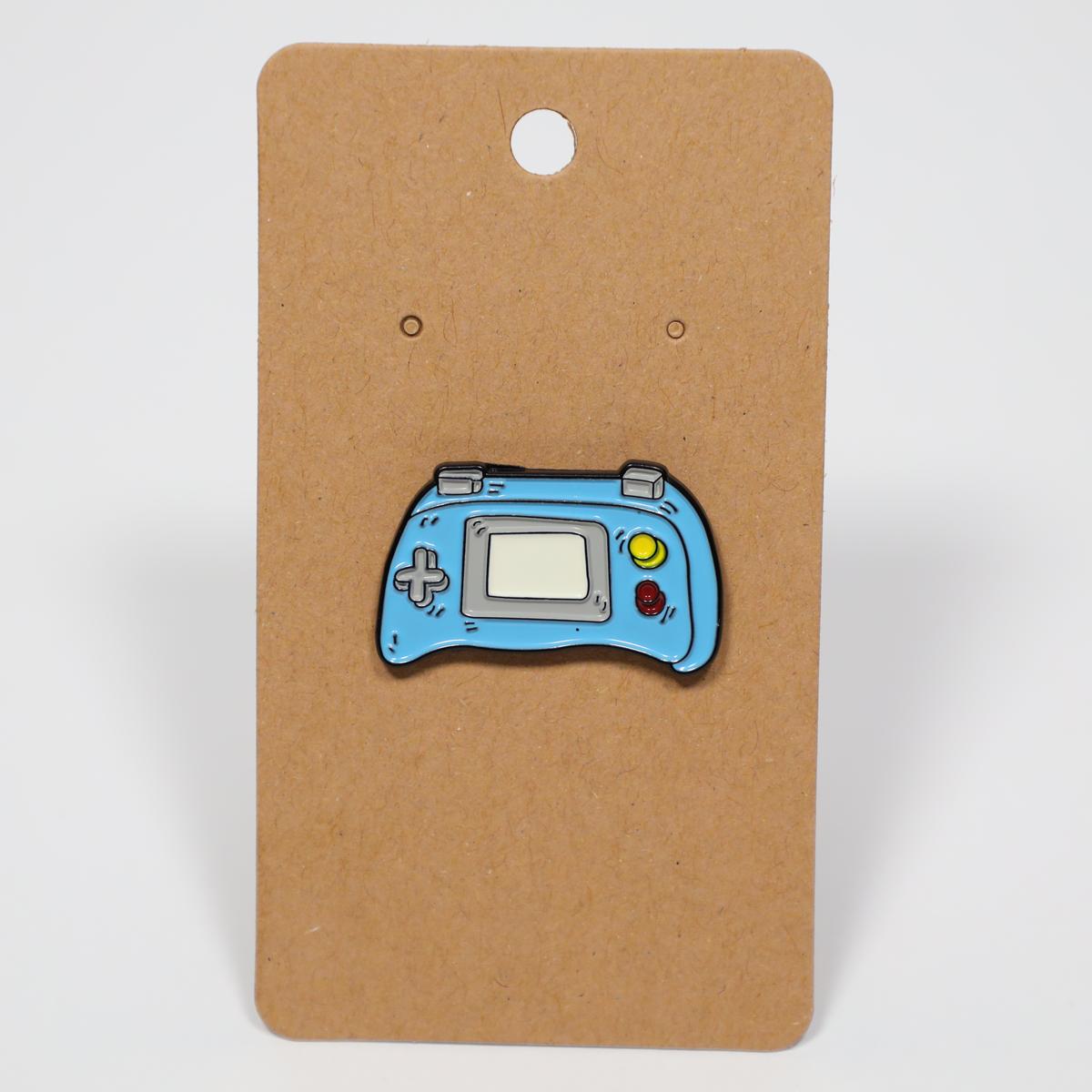 90s Retro Cartoon Handheld Game Console Enamel Pin