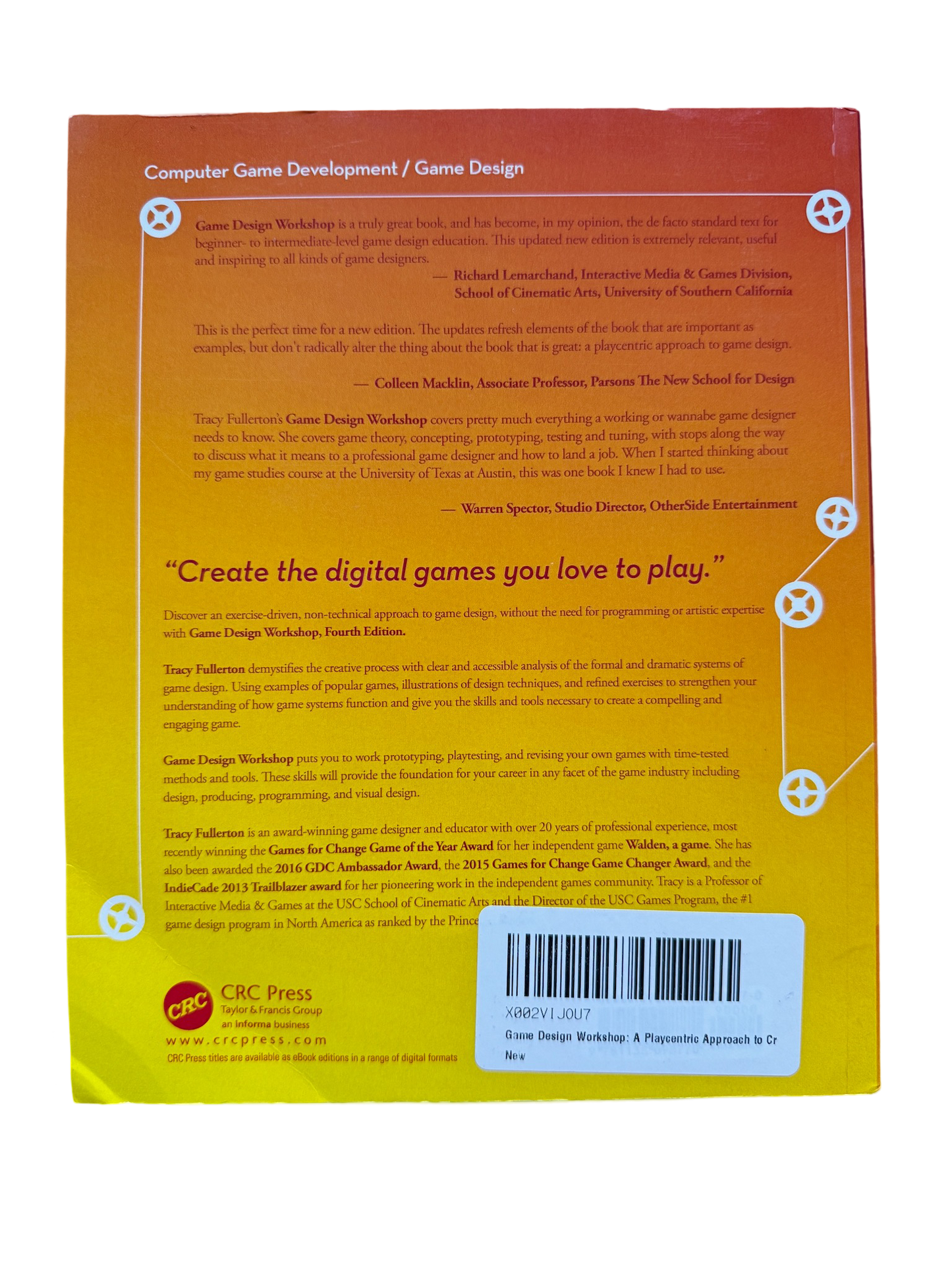 GAME DESIGN WORKSHOP: A Playcentric Approach to Creating Innovative Games