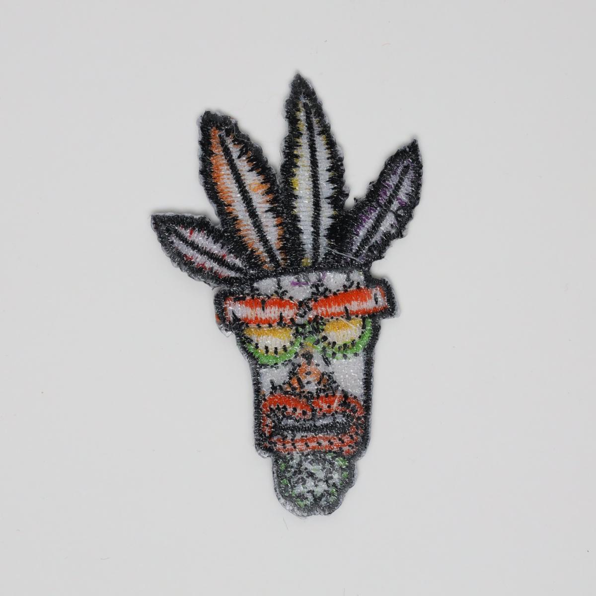 Aku Aku Crash Bandicoot Retro Embroidered Iron On Patch