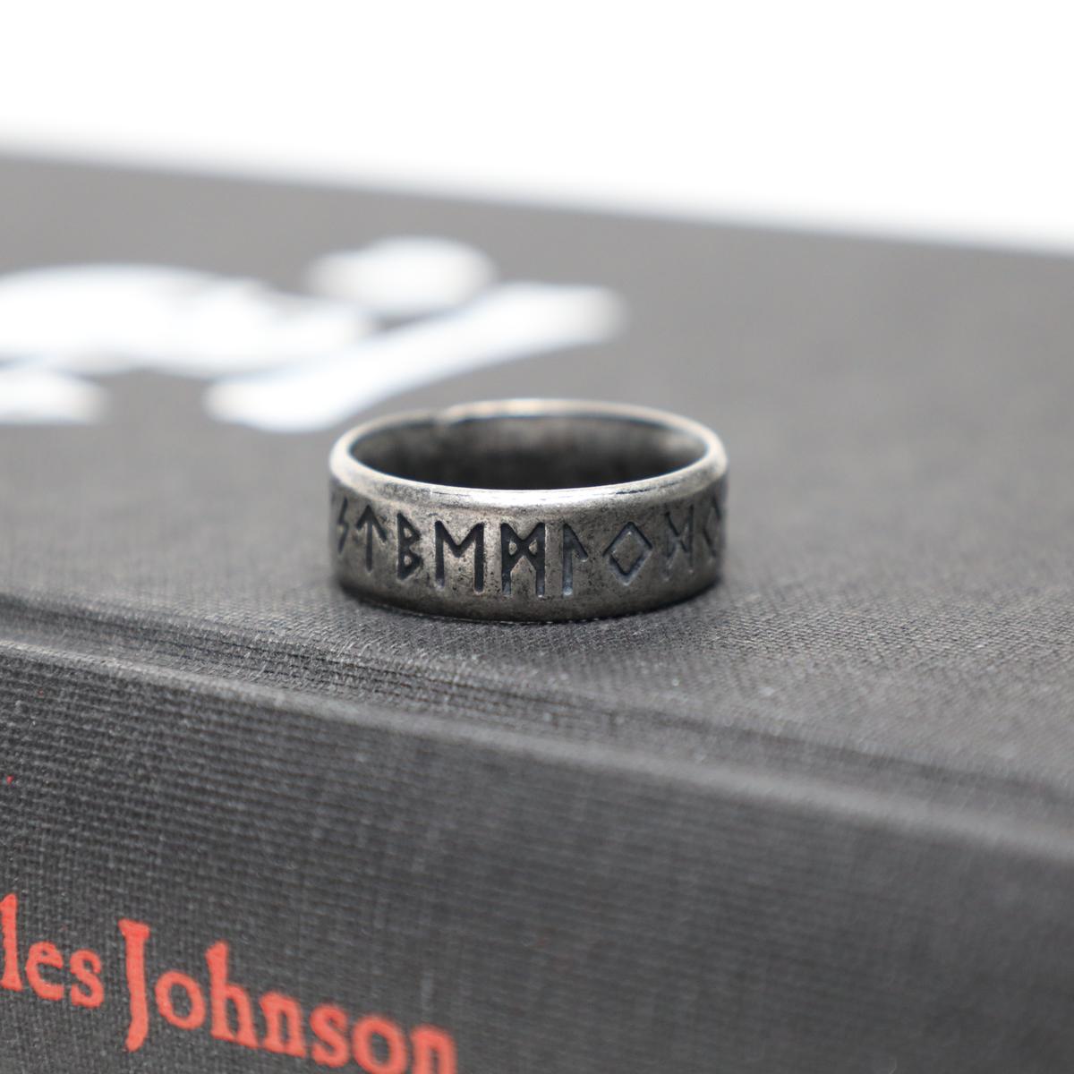 Ancient Viking Rune Ring (Size 7)