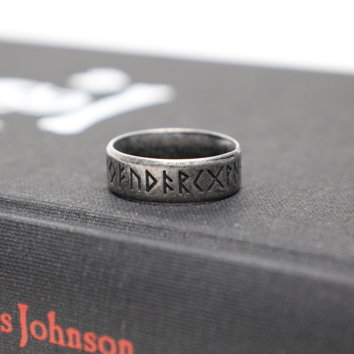 Ancient Viking Rune Ring (Size 7)
