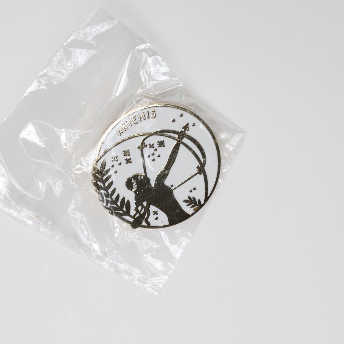 Artemis Goddess of Hunting Enamel Pin