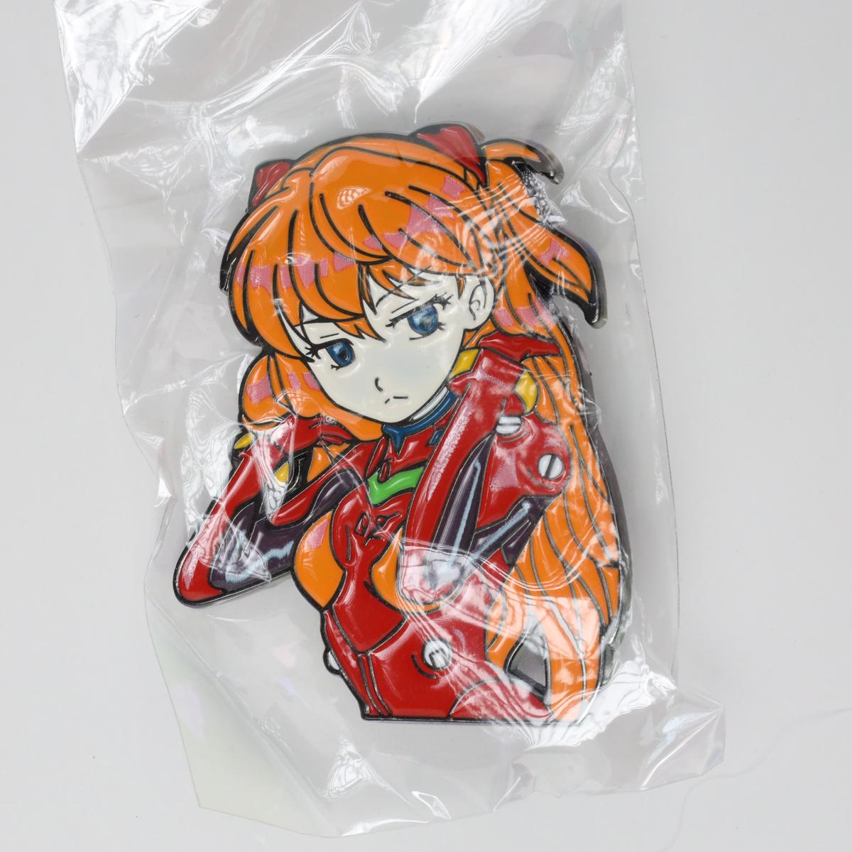 Asuka Soryu Neon Genesis Evangelion Suited Enamel Pin