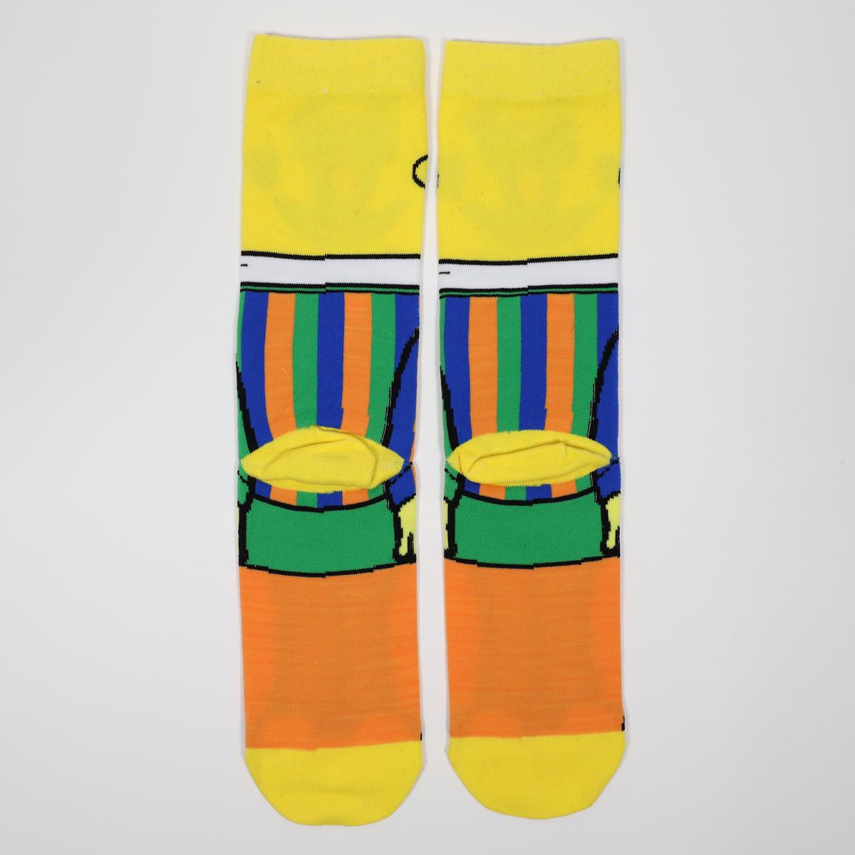 Bert “Sesame Street” 90s Cartoon Socks