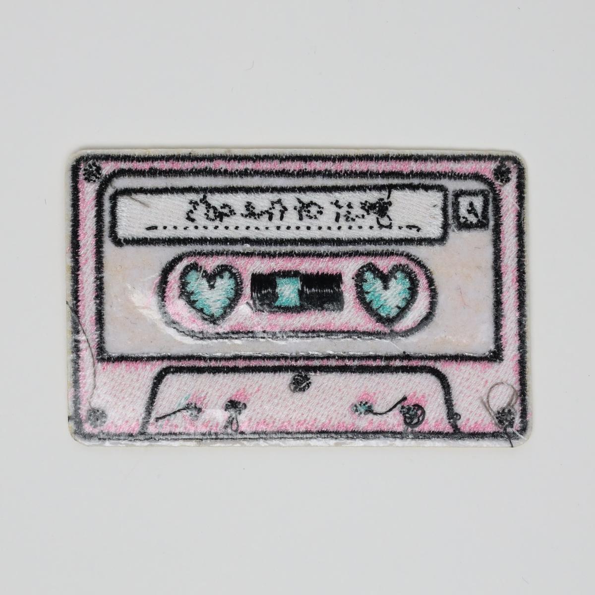 Best of the 90s Retro Tape Cassette Embroidered Iron On Patch