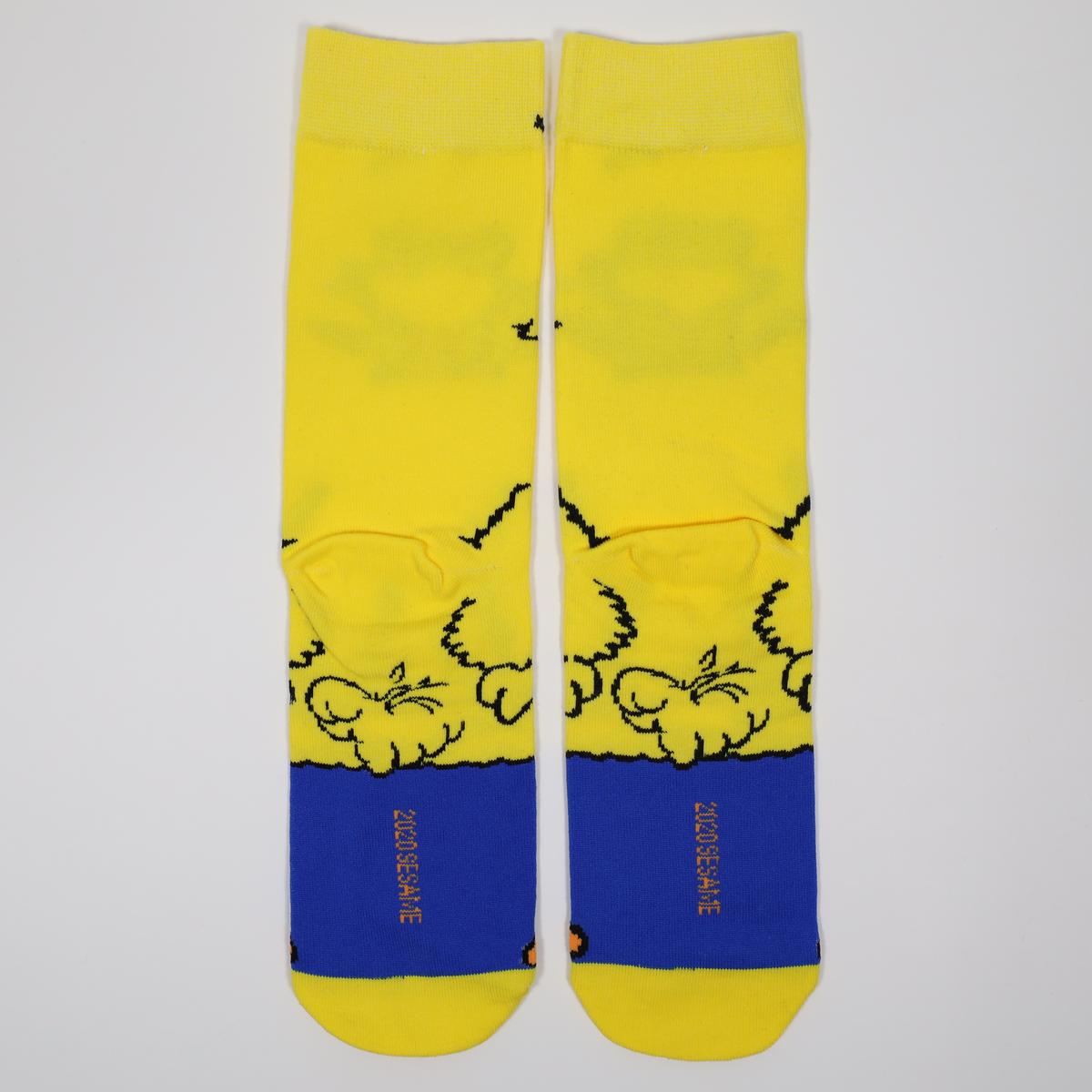 Big Bird “Sesame Street” 90s Cartoon Socks