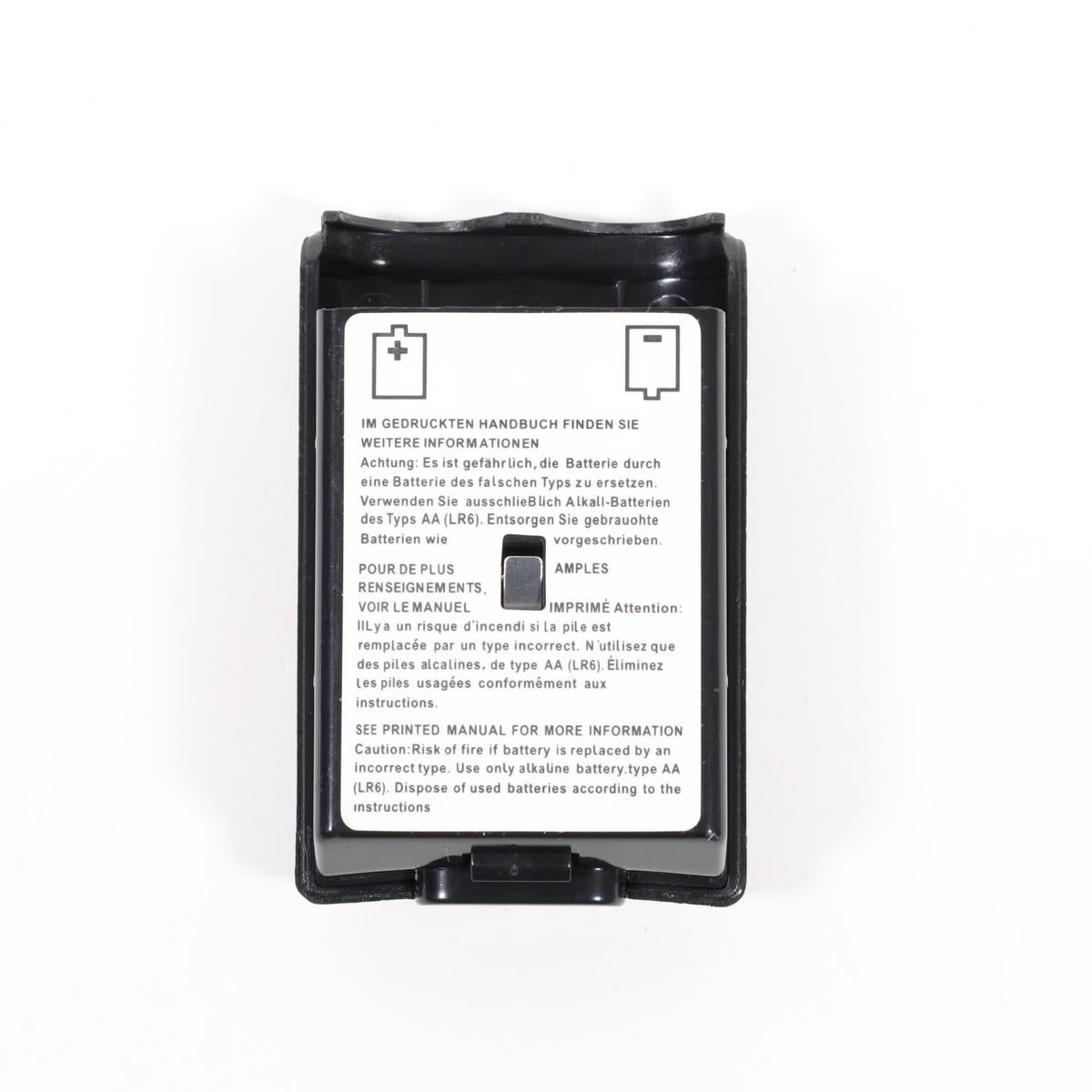 Black Battery Cover for Microsoft Xbox 360 Controller - Xbox 360 (Color / Platform)