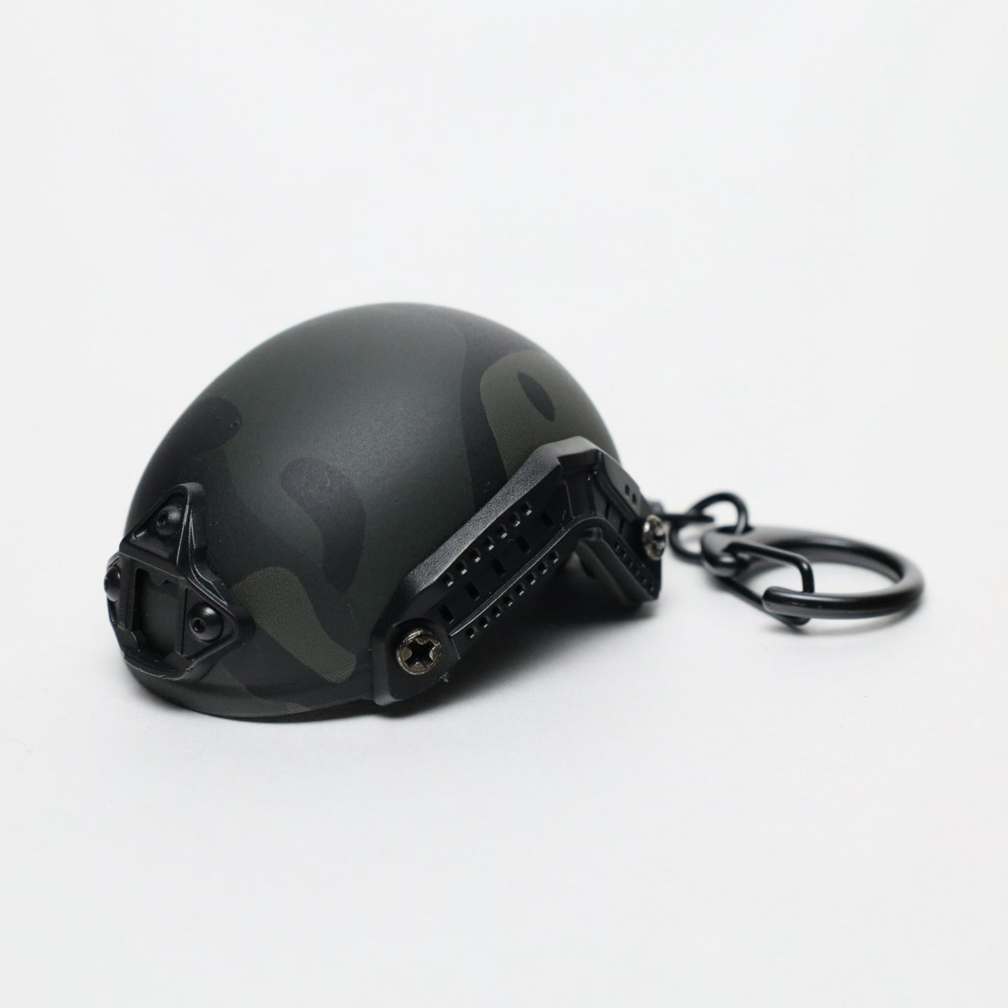 Black Multicam Tactical Fast Helmet Bottle Opener Keychain