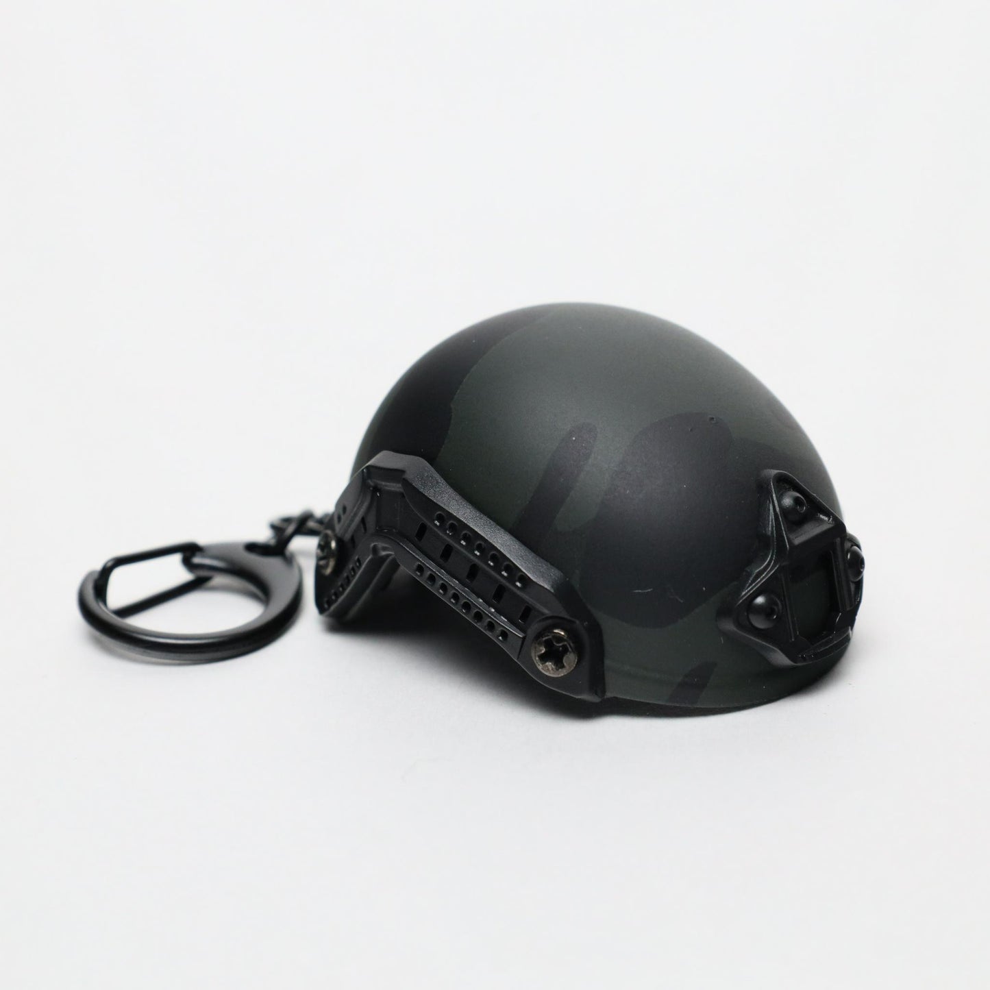 Black Multicam Tactical Fast Helmet Bottle Opener Keychain