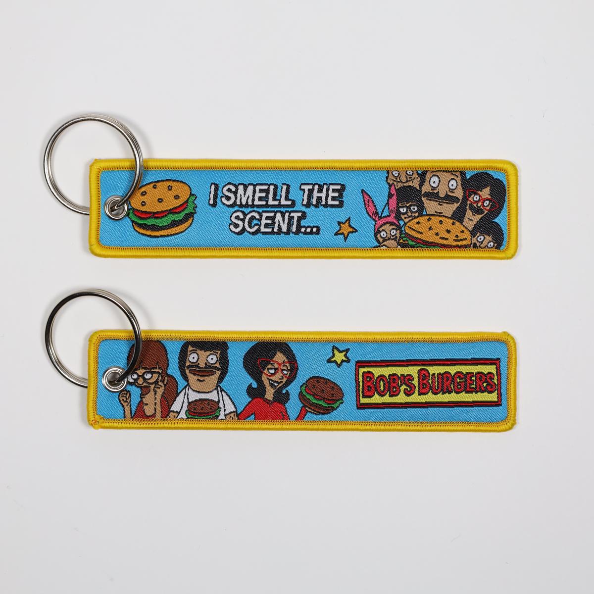 Bob's Burgers "I Smell The Scent..." Embroidered Keychain