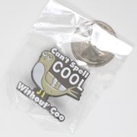 Can’t Spell COOL Without Coo Pigeon Enamel Pin