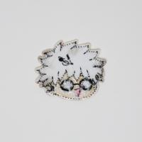 Cartoony Gojo Satoru Manga Embroidered Iron On Patch