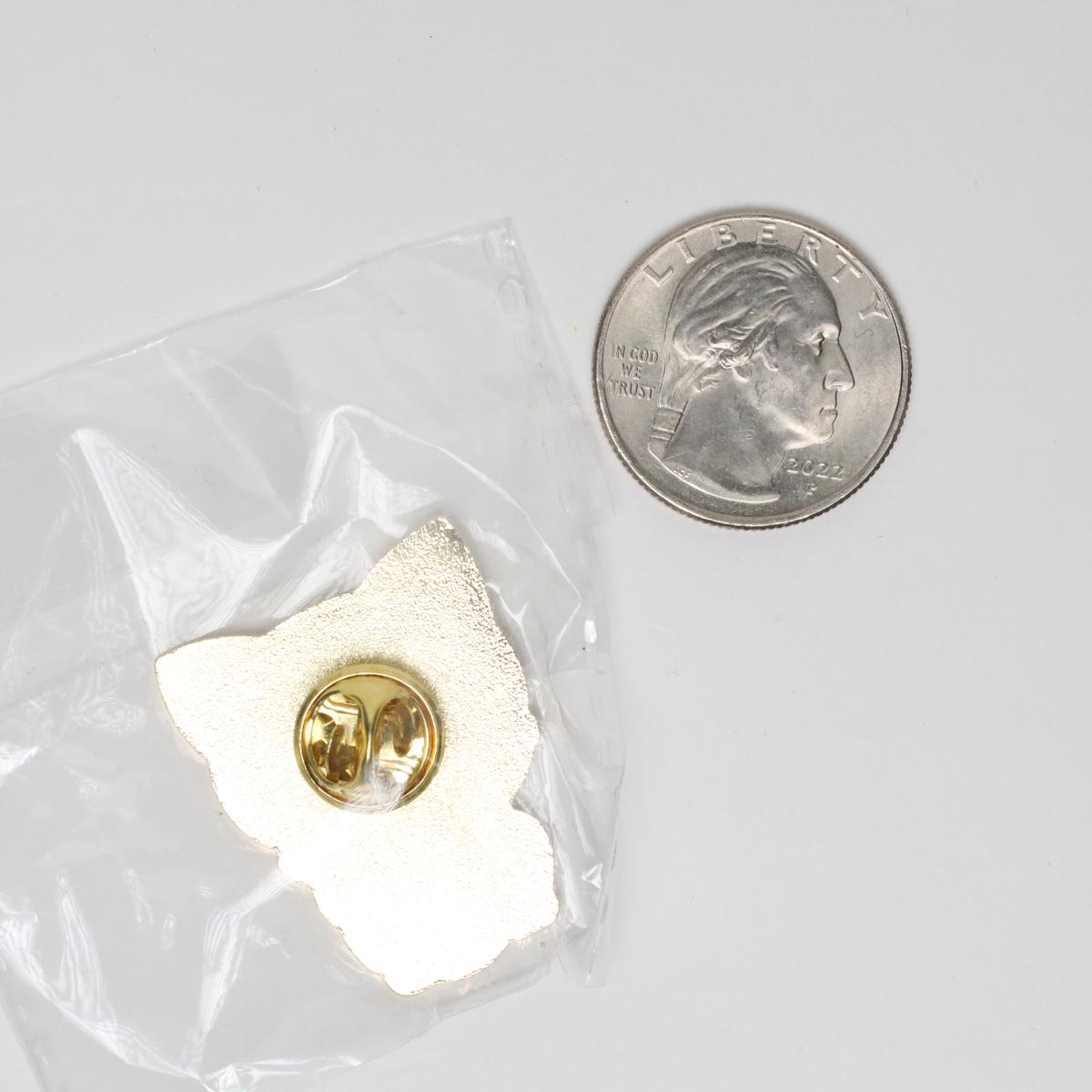 Chinese Lucky Fortune Cat Enamel Pin