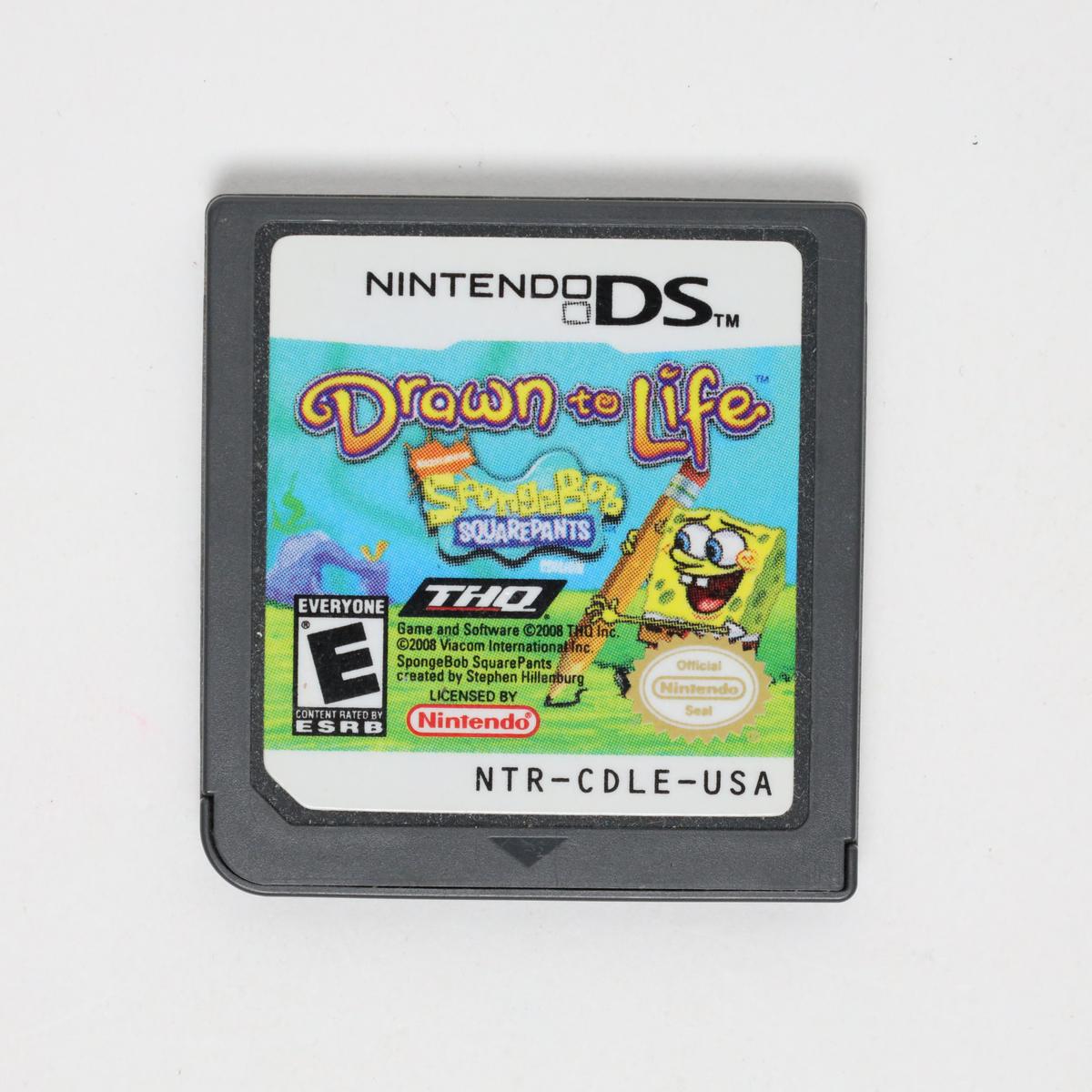 Drawn to Life: SpongeBob SquarePants Edition - Nintendo DS (Loose / Good)