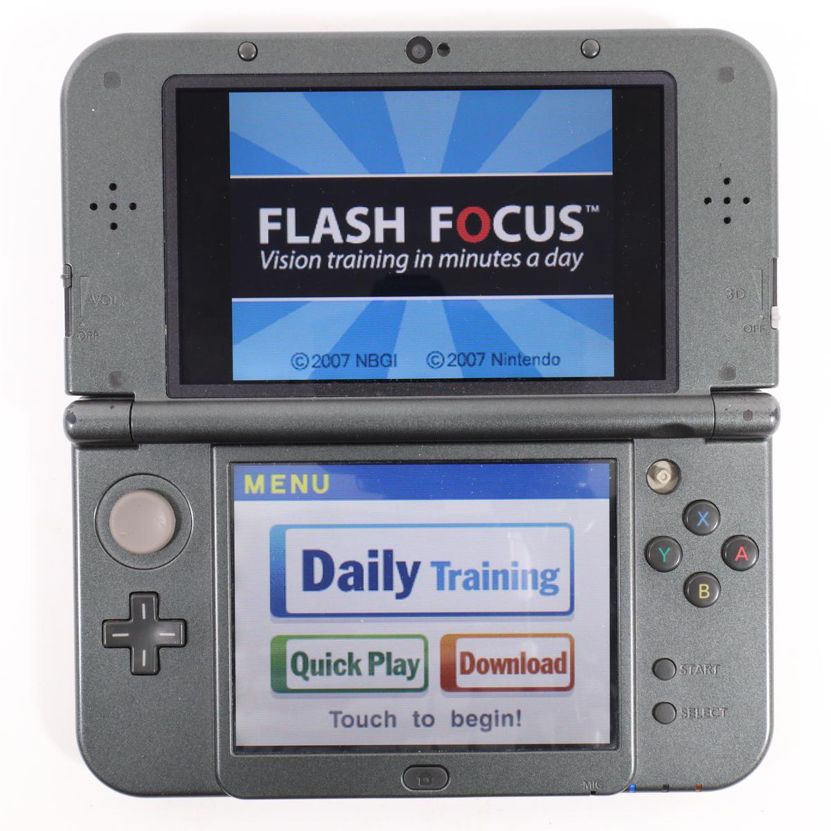 Flash Focus: Vision Training in Minutes a Day - Nintendo DS (Loose / Good)
