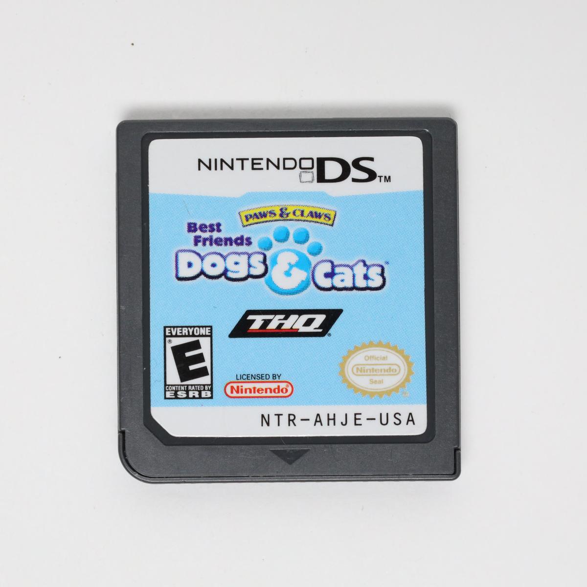 Paws and Claws: Best Friends - Dogs & Cats - Nintendo DS (Loose / Good)