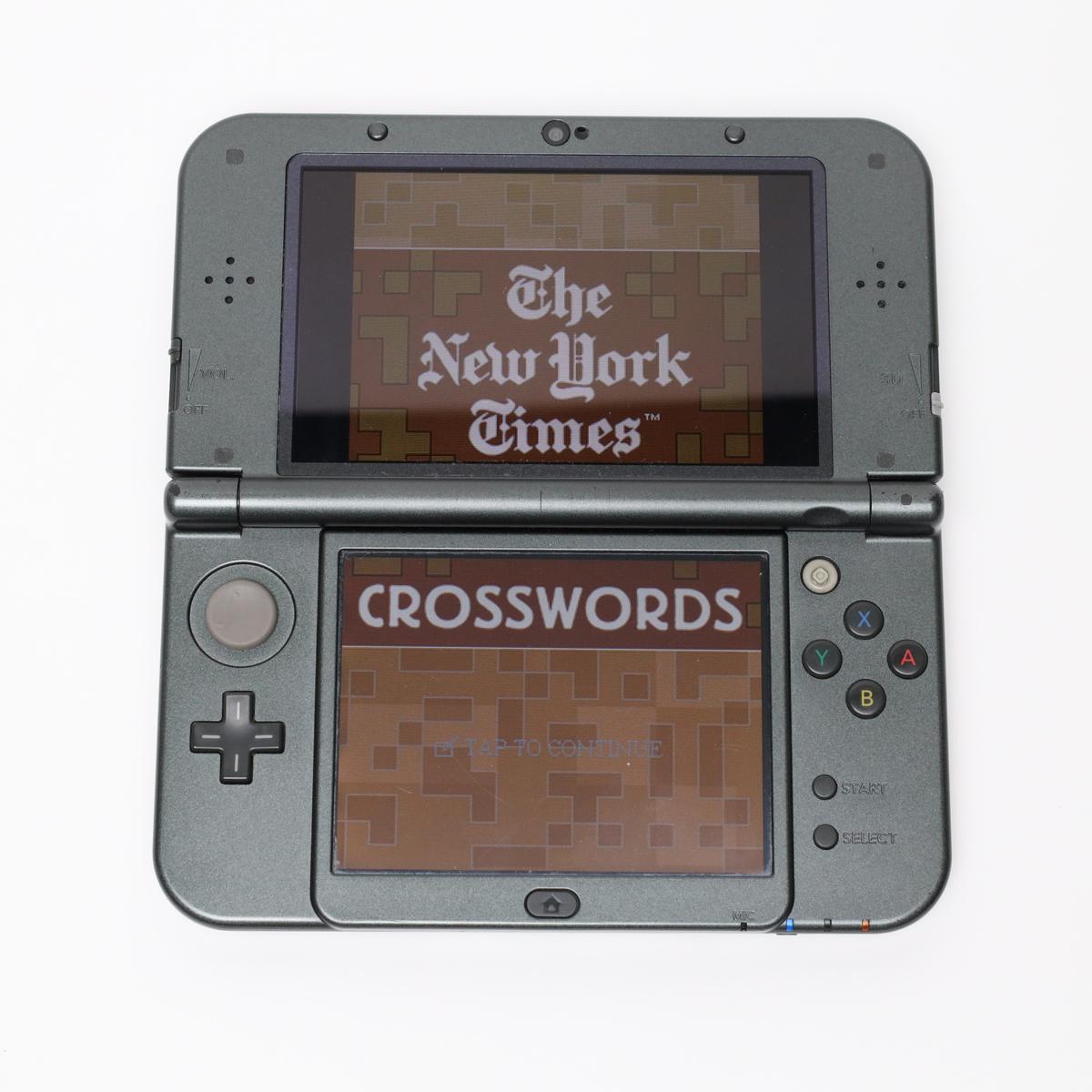 The New York Times Crosswords - Nintendo DS (Complete / Good)