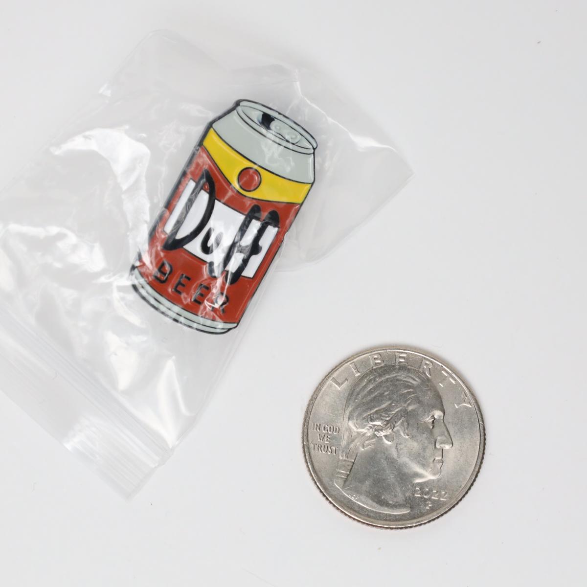 Duff Beer The Simpsons Enamel Pin