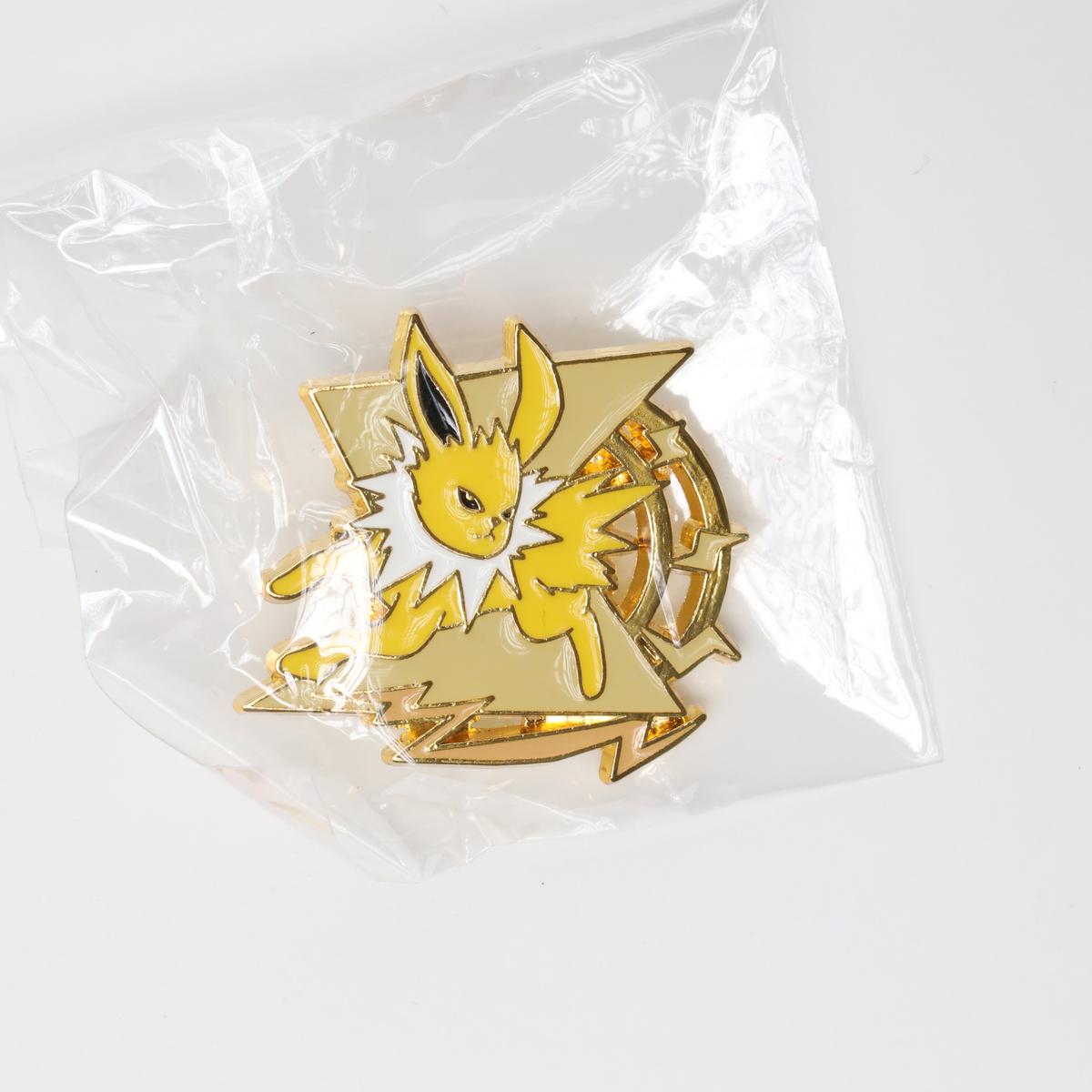 Electric Jolteon Eevee Pokemon Enamel Pin