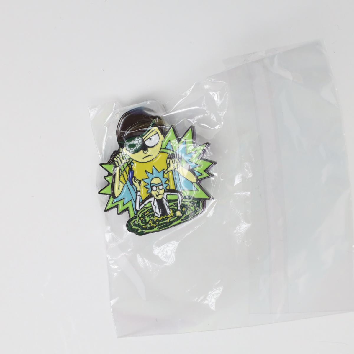 Evil Morty Portal Puppeteer Enamel Pin