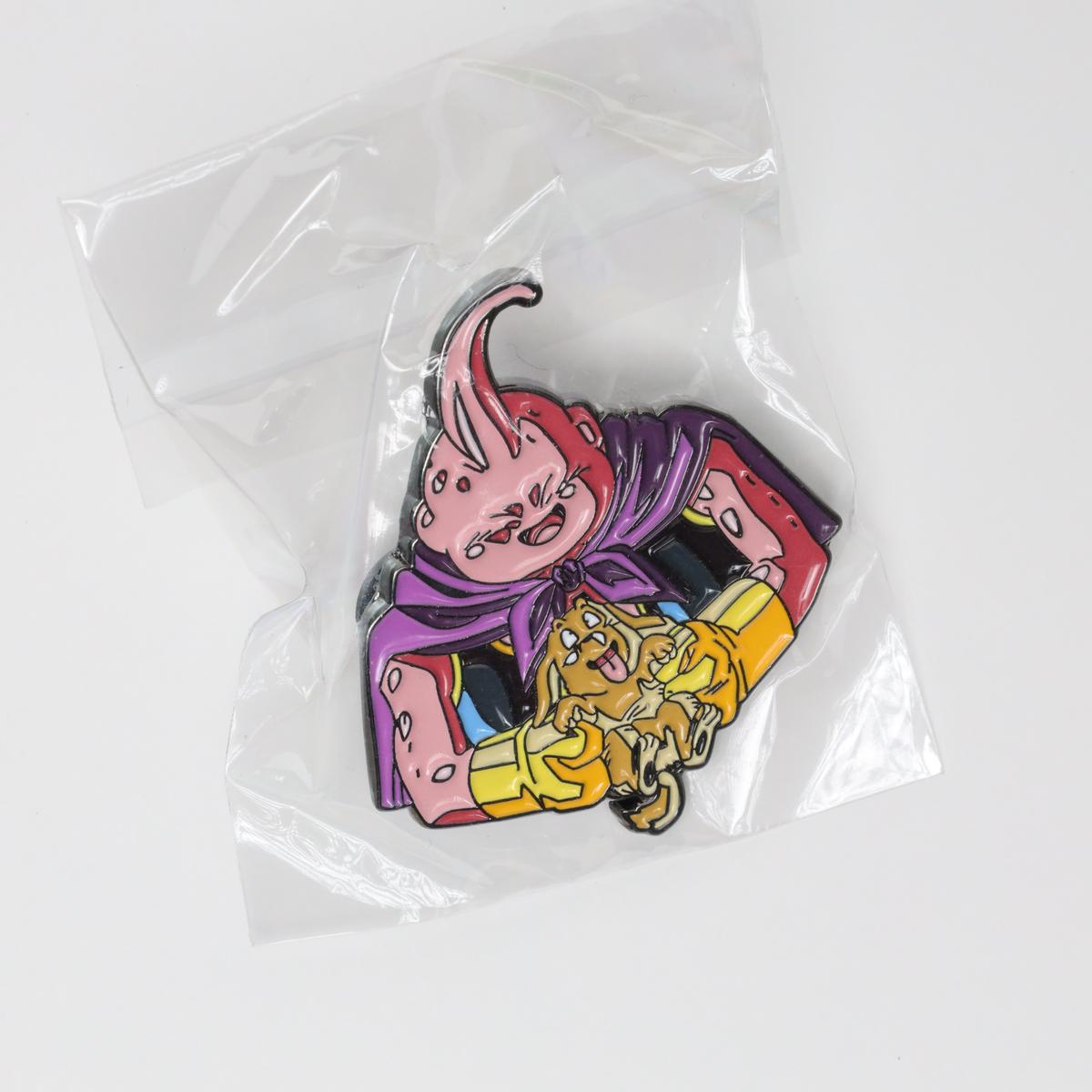 Fat Buu & Puppy Bee Dragon Ball Z Enamel Pin