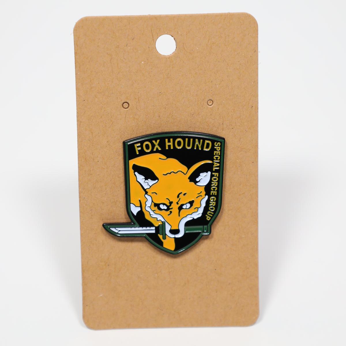 Foxhound Metal Gear Solid Enamel Pin