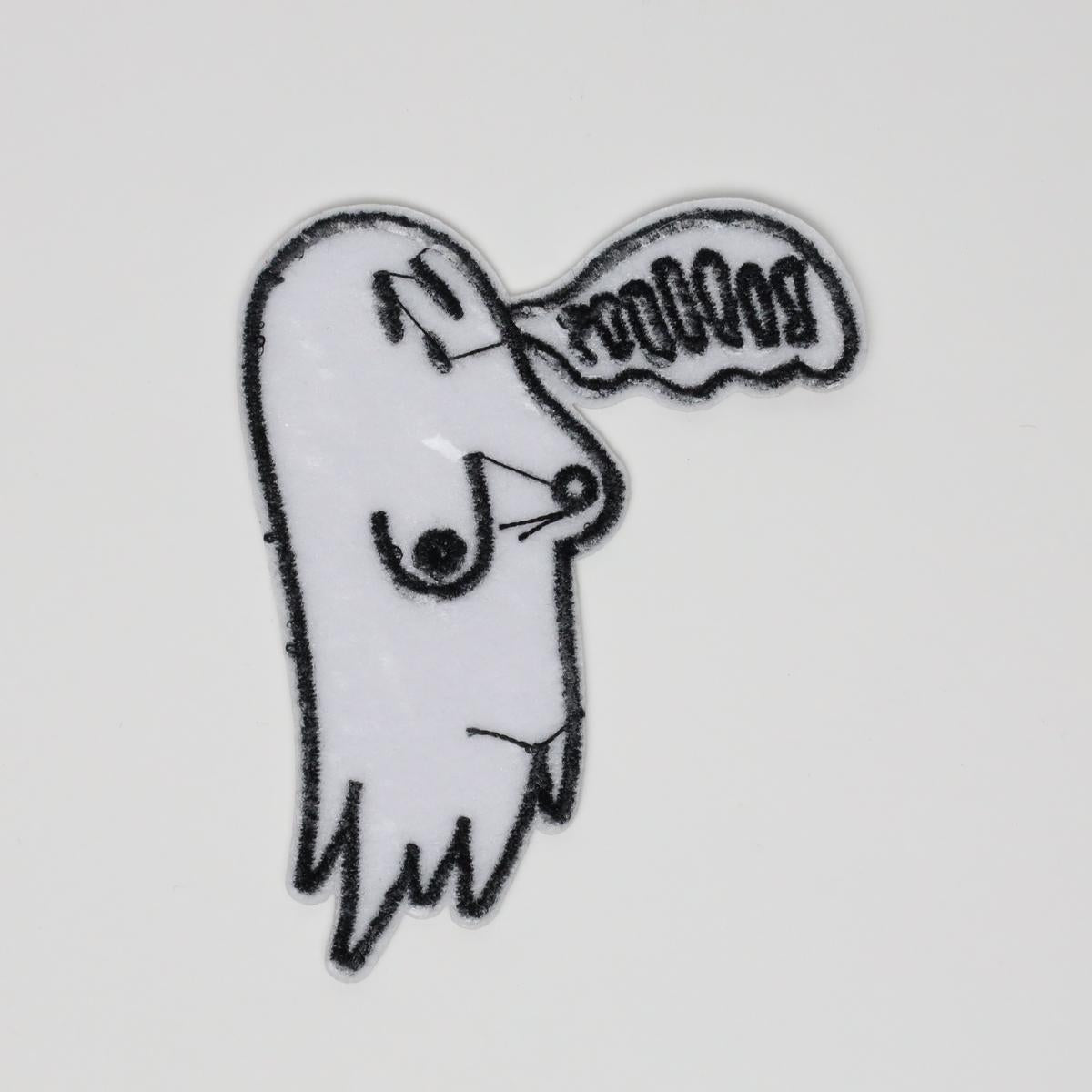 Funny Ghost Boos Embroidered Iron On Patch