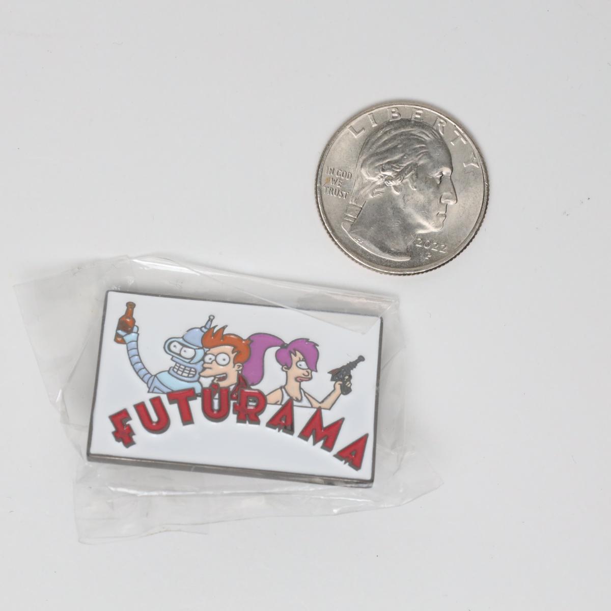 Futurama Logo Enamel Pin