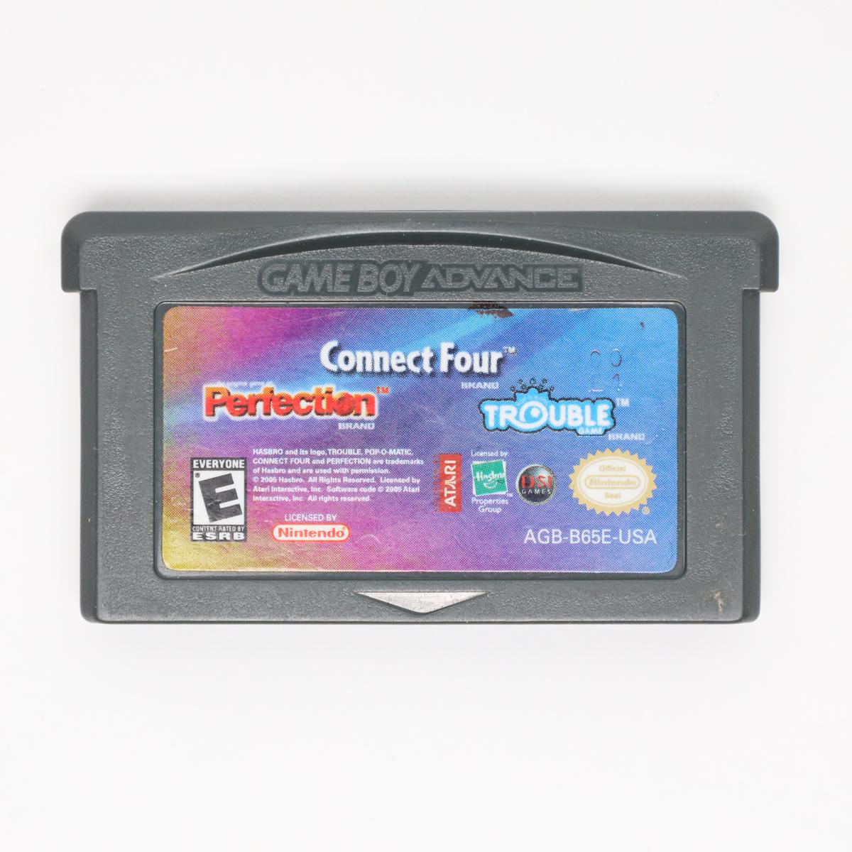 Connect Four / Perfection / Trouble - Gameboy Advance (Loose / Good)