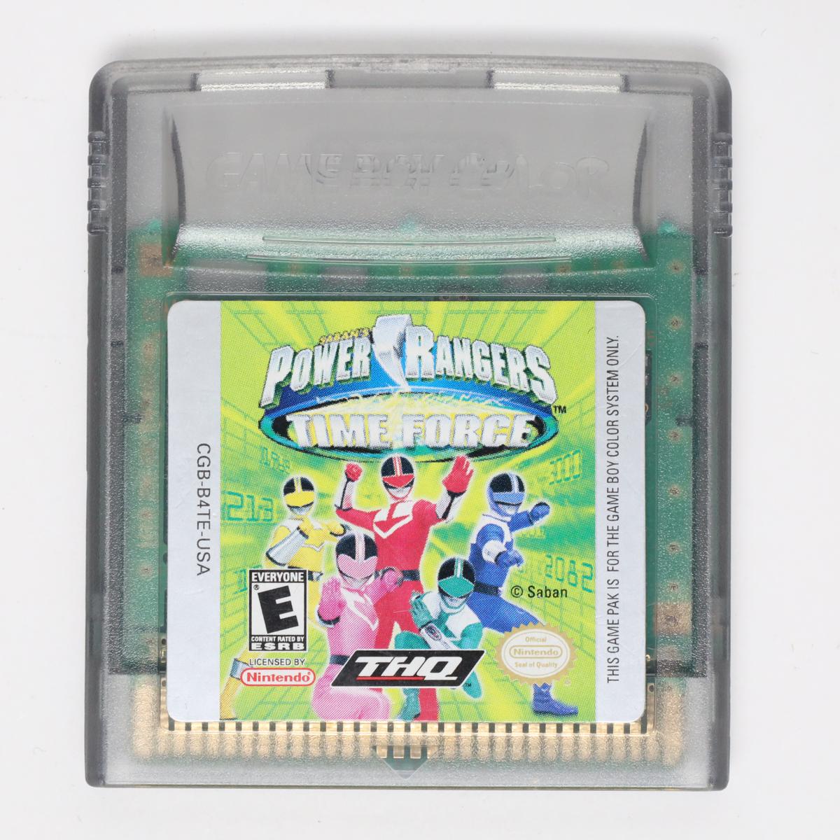 Power Rangers: Time Force - Gameboy Color (Loose / Good)