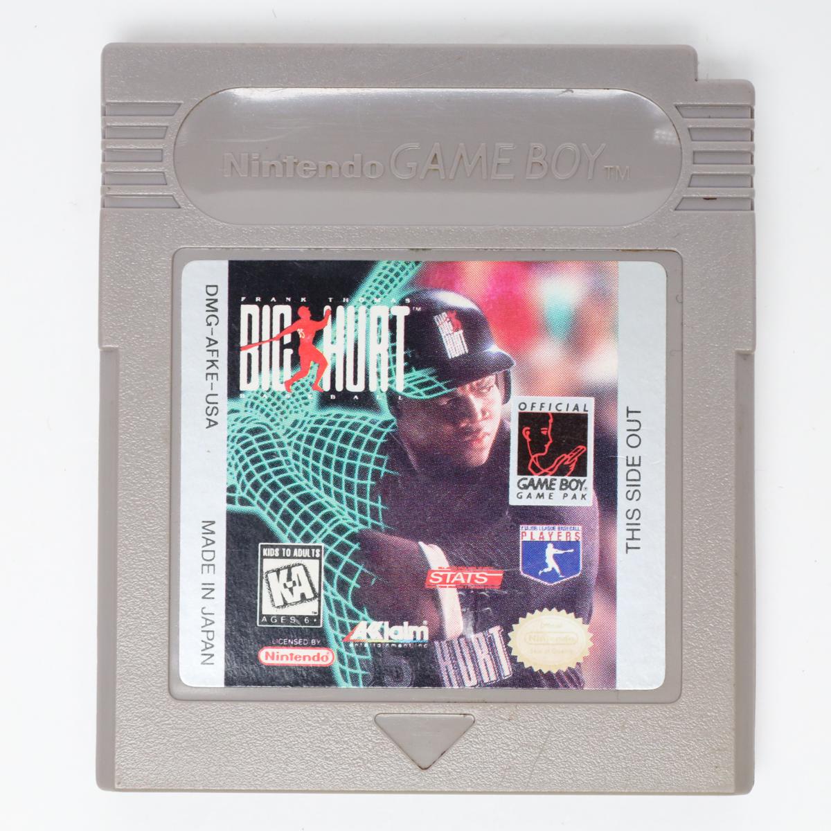 Frank Thomas Big Hurt Baseball - Gameboy (Loose / Good)