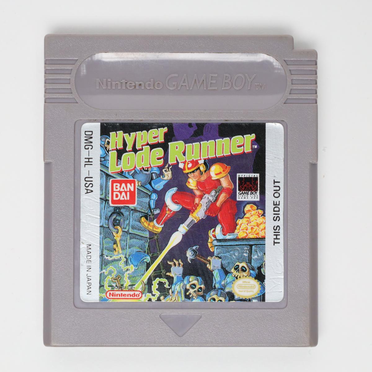 Hyper Lode Runner: The Labyrinth of Doom - Gameboy (Loose / Good)