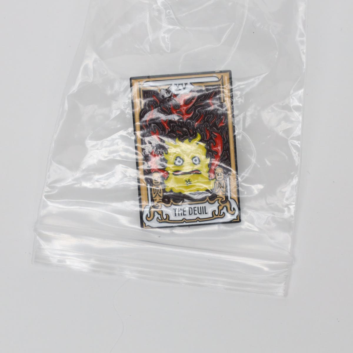Ghibli The Devil 15 Tarot Enamel Pin