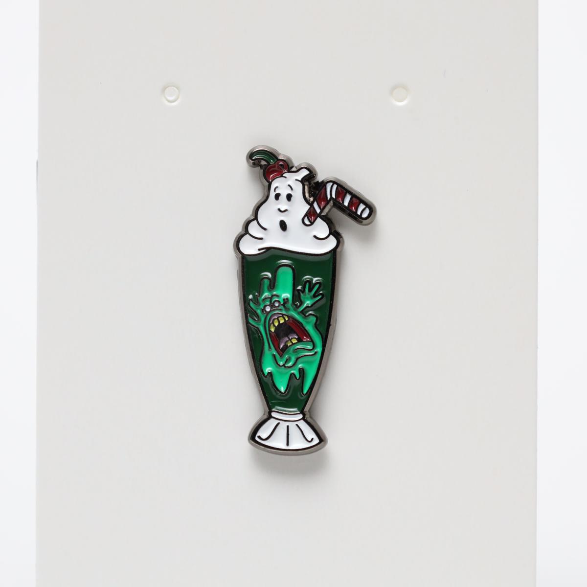Ghostbusters Milkshake Enamel Pin