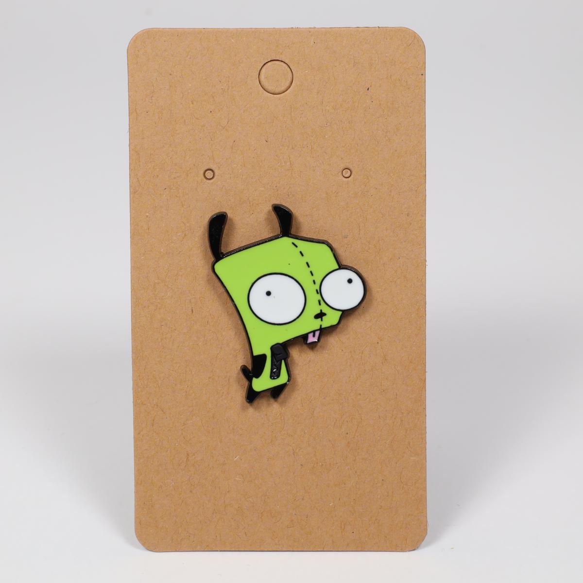 Gir Invader Zim Enamel Pin