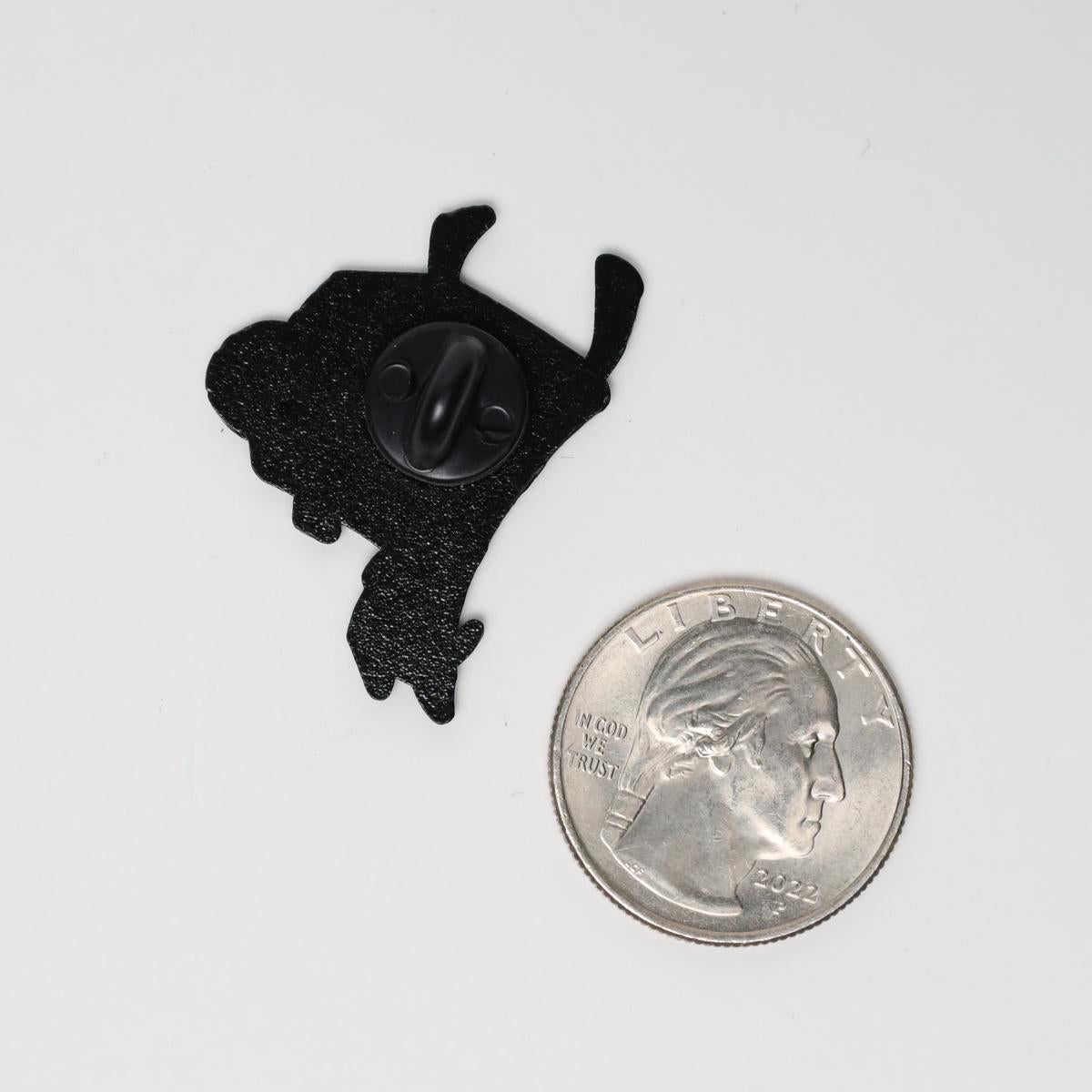 Gir Invader Zim Enamel Pin