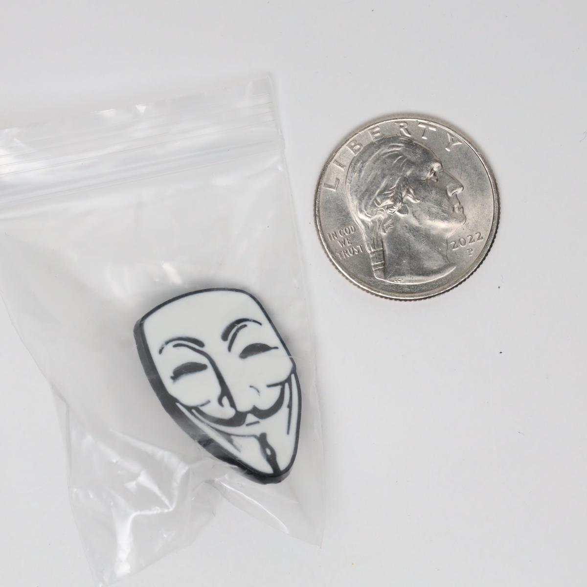 Guy Fawkes Mask Enamel Pin