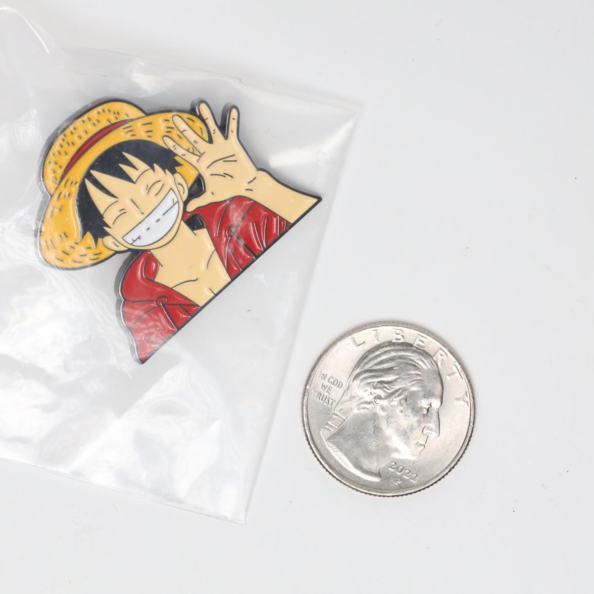 Happy Monkey D Luffy Enamel Pin