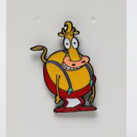 Heffer Enamel Pin